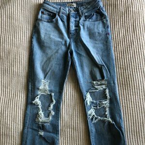 Warp+Weft - CDG Vintage High Rise Straight Jeans